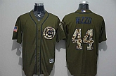 Chicago Cubs #44 Anthony Rizzo Green Salute to Service Stitched Baseball Jersey,baseball caps,new era cap wholesale,wholesale hats